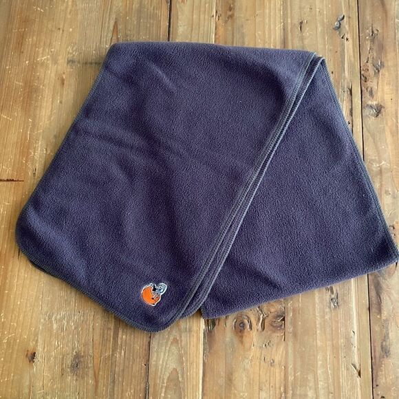 Vintage Cleveland Browns Fleece Scarf Embroidered Logo Brown Unisex 45”x 9.5” - Picture 3 of 11
